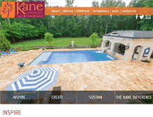 Tablet Screenshot of kanelandscapes.com